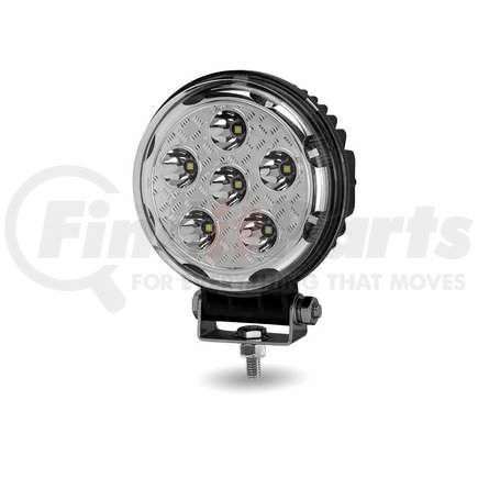 TRUX TLED-U103 Work Light, Next Generation, Universal, White, Round, with 360° Side Diodes (13 Diodes), 3000 Lumens