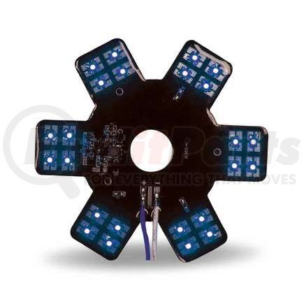 TRUX TLED-X3B LED Light, 5", Blue Star, for 13" Donaldson Air Cleaners
