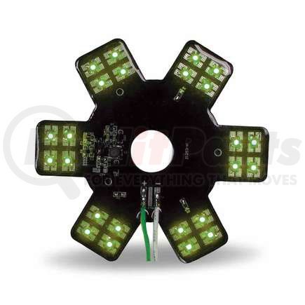 TRUX TLED-X3G LED Light, 5", Green Star, for 13" Donaldson Air Cleaners