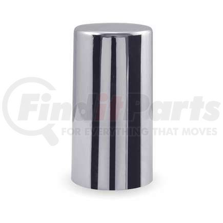 TRUX TNUT-F2L Nut Cover, Chrome, Plastic, 33mm Long, Push-In