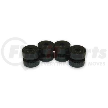 TRUX TP-2010 Exhaust Bracket Bushing, Black, for Peterbilt - 4 Pack