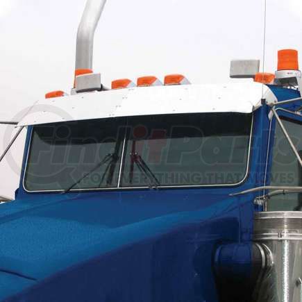 TRUX TSUN-K11 Sunvisor, 13", Flat Glass, 2007+ Kenworth W900
