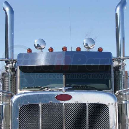 TRUX TSUN-P25 Sunvisor, 14", Boltless, Standard Cab, for 1987+ Peterbilt 379