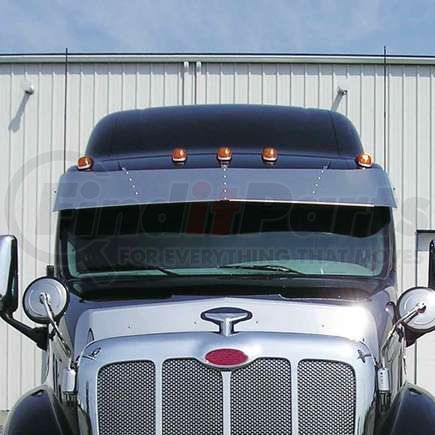TRUX TSUN-P28 Sunvisor, 15 1/2", for 2000+ Peterbilt 387/587
