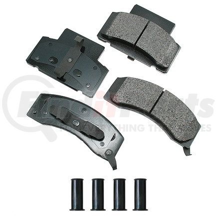 Akebono ACT459 ProACT Ultra Premium Ceramic Disc Brake Pad Kit