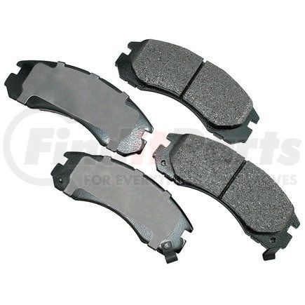 Akebono ACT530 ProACT Ultra Premium Ceramic Disc Brake Pad Kit