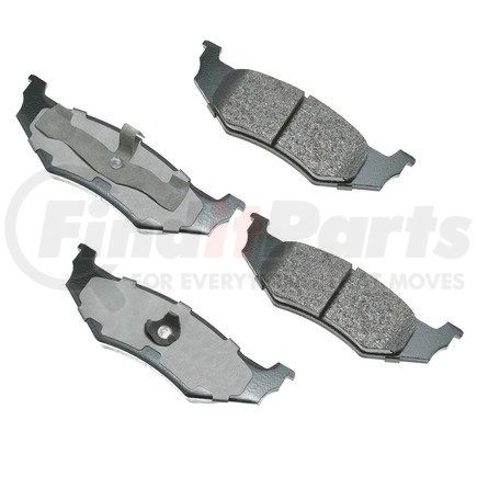 Akebono ACT782 ProACT Ultra Premium Ceramic Disc Brake Pad Kit