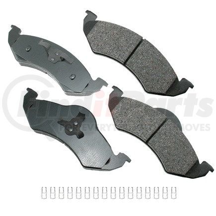 Akebono ACT820 ProACT Ultra Premium Ceramic Disc Brake Pad Kit