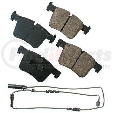 Akebono EUR1561 EURO Ultra Premium Ceramic Disc Brake Pad Kit