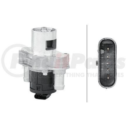 HELLA 014864531 EGR Valve - Electric - 5-pin connector - without gasket / seal/without EGR cooler - Control Unit/Software must be trained/updated