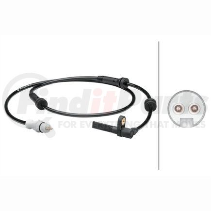 HELLA 012679381 Sensor, wheel speed - 2-pin connector - Front - Total Length1040mm