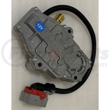 Volvo 22439692 A/C Solenoid Valve - for Mack and Volvo, 3 Mounting Bolt Holes, 12mm Air Supply Line Fitting