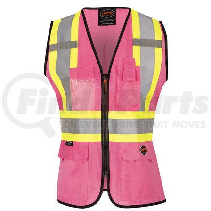 Pioneer Safety V1021840U-L Women's Mesh Back Safety Vest