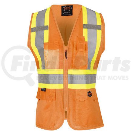 Pioneer Safety V1021850U-L Women's Mesh Back Safety Vest
