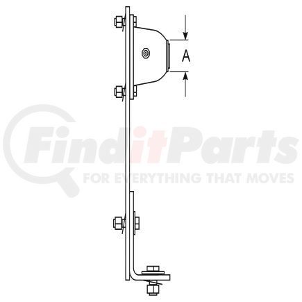 Dana 210330-1X DANA ORIGINAL OEM, Center Bearing Assembly