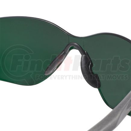Jackson Safety 50030 Jackson SGF Safety Glasses - I.R. 5.0 Lens, Gunmetal Frame, Hardcoat Anti-Scratch, Medium Cutting And Brazing