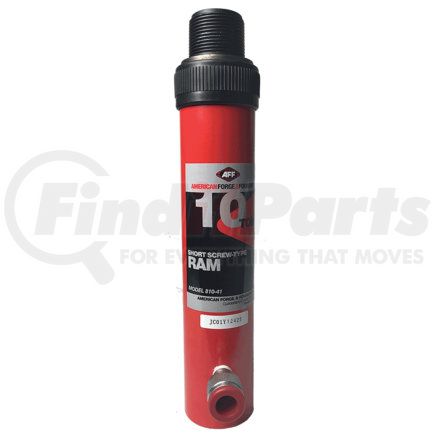 American Forge & Foundry 810-41 Hydraulic Ram Kit, Screw Type, 10 Tons Capacity, 6 in. Stroke, 21 in. Extended Length