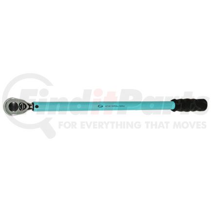 American Forge & Foundry 42140 Torque Wrench - Light Blue, 22.75 in. OAL, 32 Tooth, 1/2 DR 140 FT/LB Preset