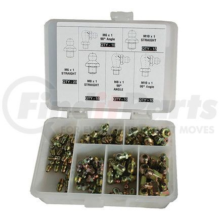 American Forge & Foundry 8104 ZERK KIT 80PC METRIC