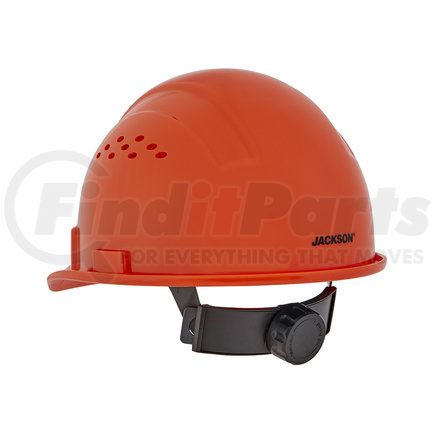 JACKSON SAFETY 20225 Advantage Series Cap Style Hard Hat Vented, Hi-Vis Orange