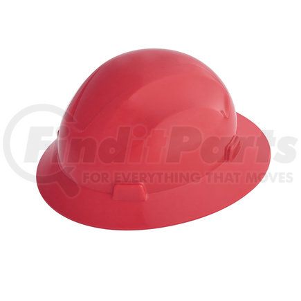 JACKSON SAFETY 20804 Advantage Series Full Brim Hard Hat Non-Vented Red