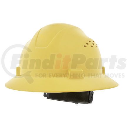 Jackson Safety 20821 Advantage Full Brim Hard Hat, Vented, Yellow