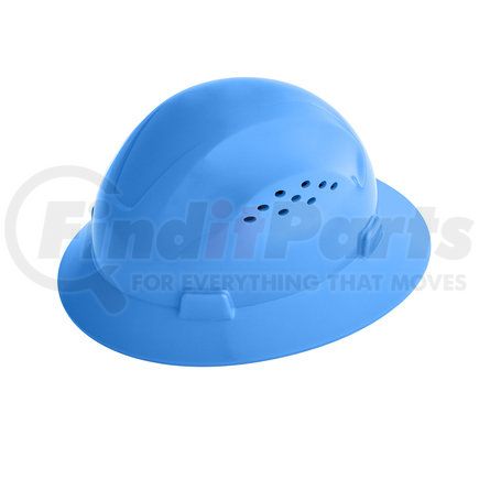 Jackson Safety 20822 Advantage Full Brim Hard Hat, Vented, Blue
