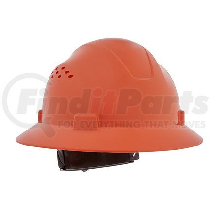 Jackson Safety 20823 Advantage Full Brim Hard Hat, Vented, Orange