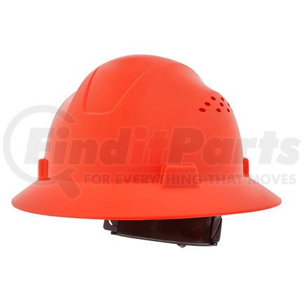 JACKSON SAFETY 20825 Advantage Full Brim Hard Hat, Vented, Hi-Vis Orange