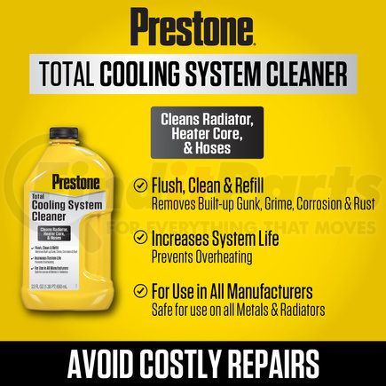 Prestone Products AS105Y Prestone Total Cooling System   Cleaner - 22 fl oz