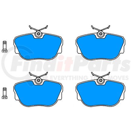 ATE Brake Products 602921 ATE Original Semi-Metallic Rear Disc Brake Pad Set 602921 for BMW