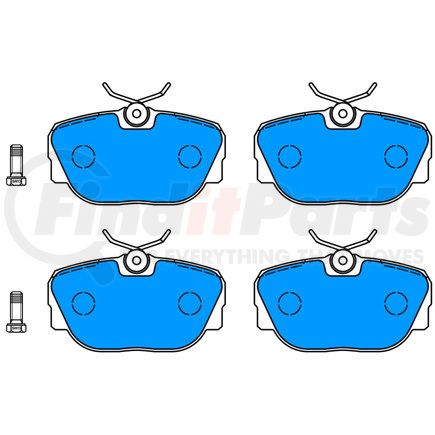 ATE Brake Products 602923 ATE Original Semi-Metallic Front Disc Brake Pad Set 602923 for Mercedes-Benz