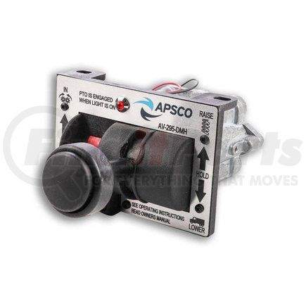 APSCO AV-295-DMH - hydraulic cab air control valve - hoist/pto valve