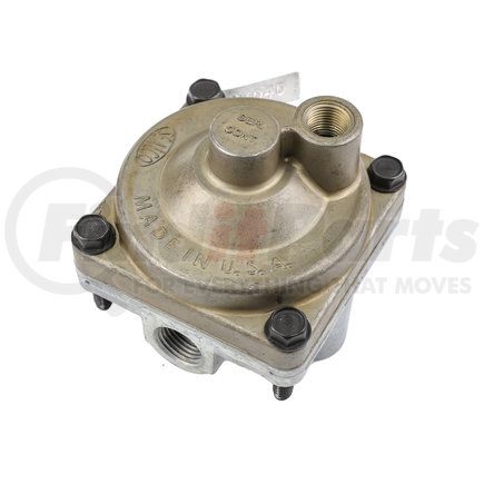 Sealco 110412 Air Brake Relay Valve - 2-Delivery Ports, 3/8 in. NPT Control Port, 4.0 psi