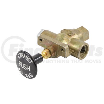 Sealco 110555 Air Bag Control Valve - Manually Operated, 3/8 inches Ports