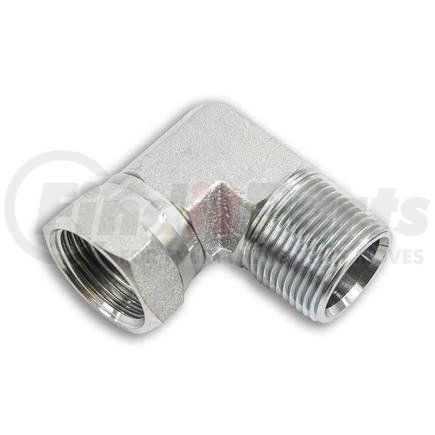 Tompkins 1501-16-16 Hydraulic Coupling/Adapter - MP x FP x 90, NPSM Elbow, Steel