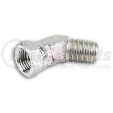 Tompkins 2403-04-04 Hydraulic Coupling/Adapter - MJ x MJ, Tube Union, Steel