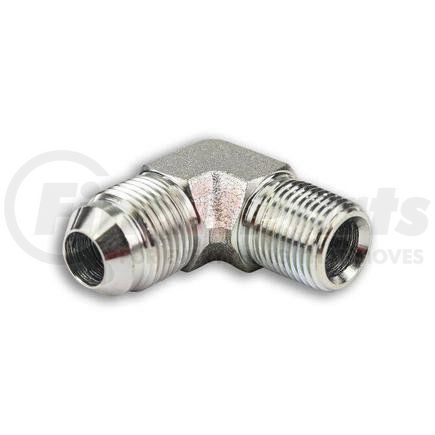 Tompkins 2501-08-06 Hydraulic Coupling/Adapter - MJ x MP 90, Male Elbow, Steel