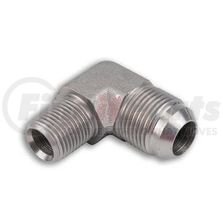 Tompkins 2501-12-08 Hydraulic Coupling/Adapter - MJ x MP 90, Male Elbow, Steel