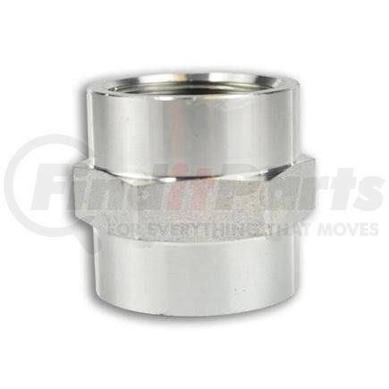 Tompkins 5000-20-20 Hydraulic Coupling/Adapter - FP x FP, Pipe Coupling, Steel