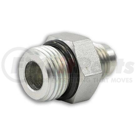 Tompkins 6400-06-08 Hydraulic Coupling/Adapter - MJ x MB,  Straight Thread Connector, Steel
