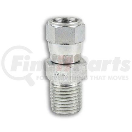 Tompkins 6505-04-04 Hydraulic Coupling/Adapter - MP x FJX - Swivel Nut Male Adaptor, Steel