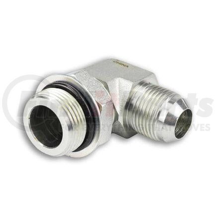 Tompkins 6801-12-16 Hydraulic Coupling/Adapter - MJ x MB 90, Straight Thread Elbow, Steel