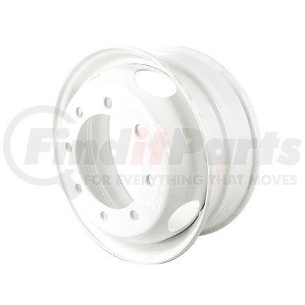 Accuride 50180PKWHT21 Wheel - 19.5 x 6.75, White