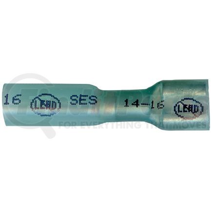 Phillips Industries 1-1893 Female Terminal - 16-14 Ga., .250 in. Tab, Blue, Quantity 25