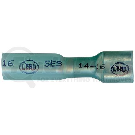 PHILLIPS INDUSTRIES 1-1893 - sta-dry® crimp, solder & seal™ slip-on terminals - 16-14 ga., 25 pcs., bag, 0.250" tab width, female