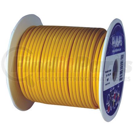 Phillips Industries 2-127 Primary Wire - 14 Ga., Yellow, 100 ft., Spool, SAE J1128, Type GPT