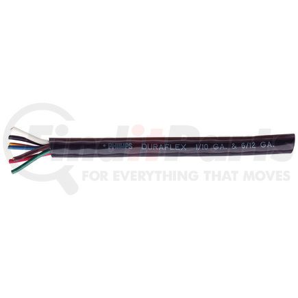 Phillips Industries 3-221 Primary Wire - 7 Conductor, 6/12 and 1/10 Ga., 50 Feet, Spool