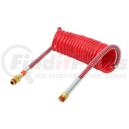 Phillips Industries 11-317 Air Brake Hose Assembly - 15 Feet, Red (Emergency) Coil Only