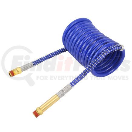 Phillips Industries 11-5152 Air Brake Hose Assembly - 15 ft., Blue (Service), Coil Only